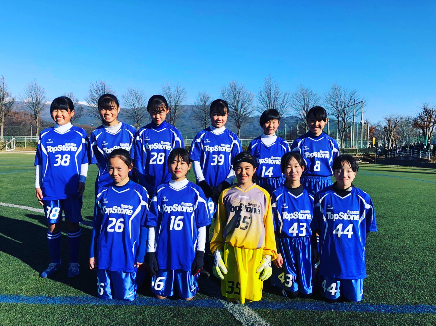 ロゼッタ Jr Youth 長野県 U 14フェスティバル 8人制 11月27 28日 伊那のサッカークラブ サッカースクール 少年サッカー 女子サッカー Football Club Topstone